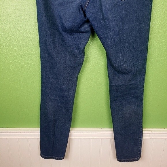 Everlane Women's High Rise Comfy Stretchy Denim Tappered Jeans SZ 28 Reg - Picture 2 of 10